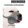 Hamibus 2-Pack Soft Mesh Dog Muzzle – Breathable & Adjustable,