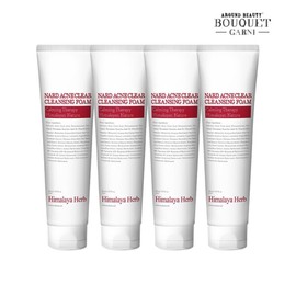 Bouquet Garni Himalaya Herb Nard Acne Relief Cleansing Foam 150ml x 4 / 히말라야 허브 나드 여드름 완화 클렌징폼 150ml x4개