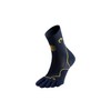 Lurbel Tierra Pilger Toe Separator Trekking Socks Breathable Seamless, Navy/Yellow,