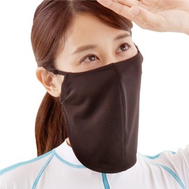 Alphax UV Protection Face Cover, Antibacterial, Deodorizing, UV Face Mask, Aqua Plus
