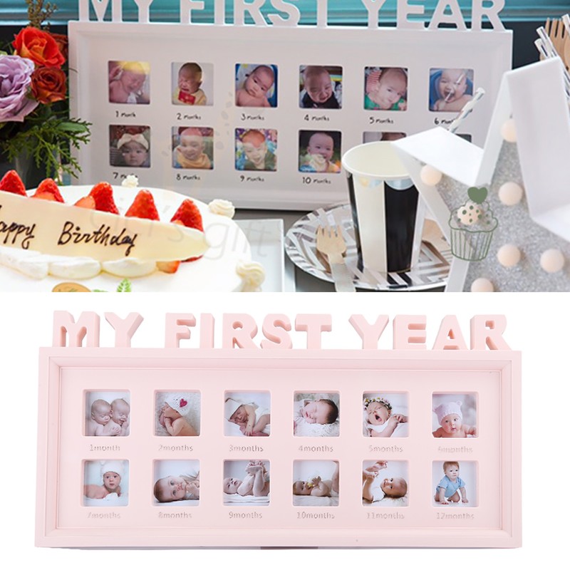 Baby Picture Keepsake Frame Infant Newborn Wall Photo Frames Memorable