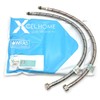 2 x WRAS Approved 500mm M10 (10mm) x 1/2" Flexible
