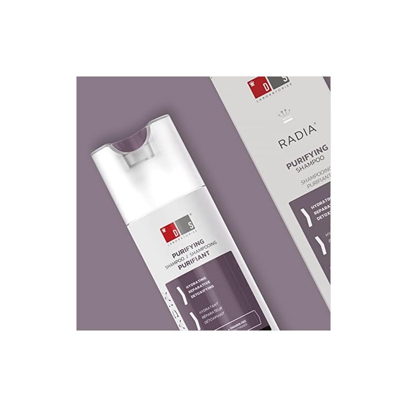 DS Laboratories Radia Champú clarificante y suavizante, 6 onzas