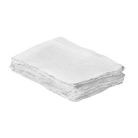 Handmade Deckle Edge Paper 12x9 Inches, 200 GSM Recycled Cotton Paper, Pack of 25 Sheets – Perfect for Watercolor, Drawing, and Calligraphy