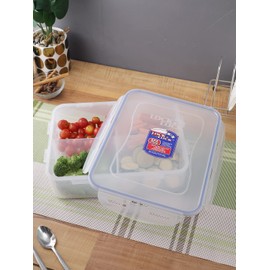 Lock&Lock Contenedor rectangular con divisiones para alimentos 3.9L
