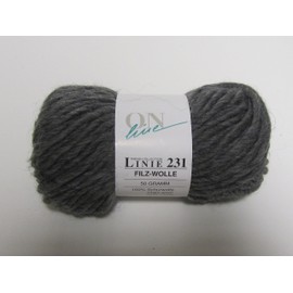 Online Range 231 Wool Felted Wool Colour 902 1 x 50 g