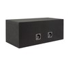 Absolute New DSS12+ Dual 12"" Sealed sub Box Subwoofer Enclosure
