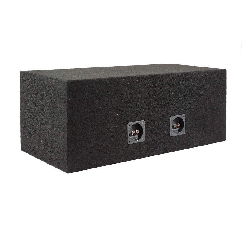 Absolute New DSS12+ Dual 12"" Sealed sub Box Subwoofer Enclosure
