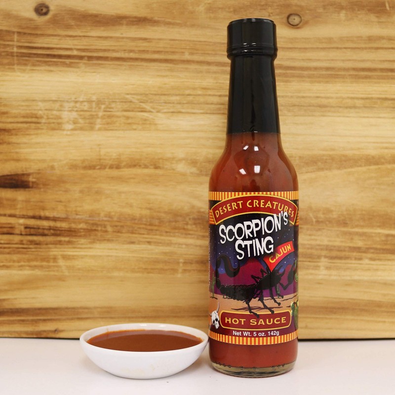 ASS KICKIN" Desert Creatures Cajun Hot Sauce - Scorpion's Sting