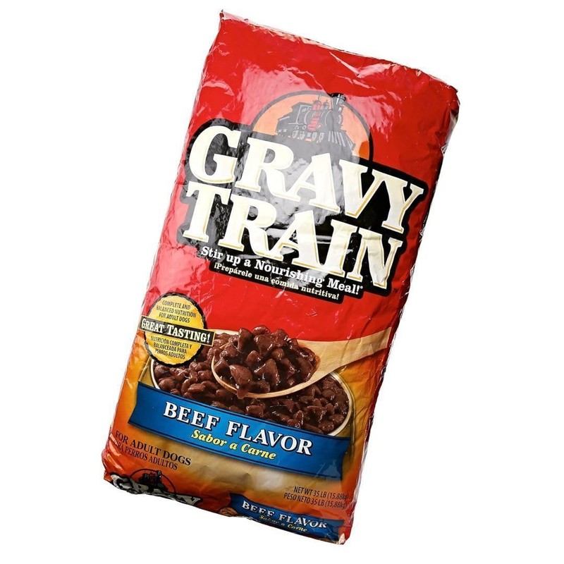 Gravy Train Dog Food, Beef, Jumbo Bag, 35 lb