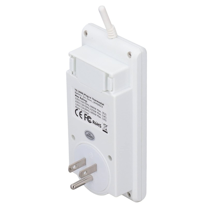 Temperature Controller, Thermostat Outlet, Programmable Plug in Digital Temperature Controller