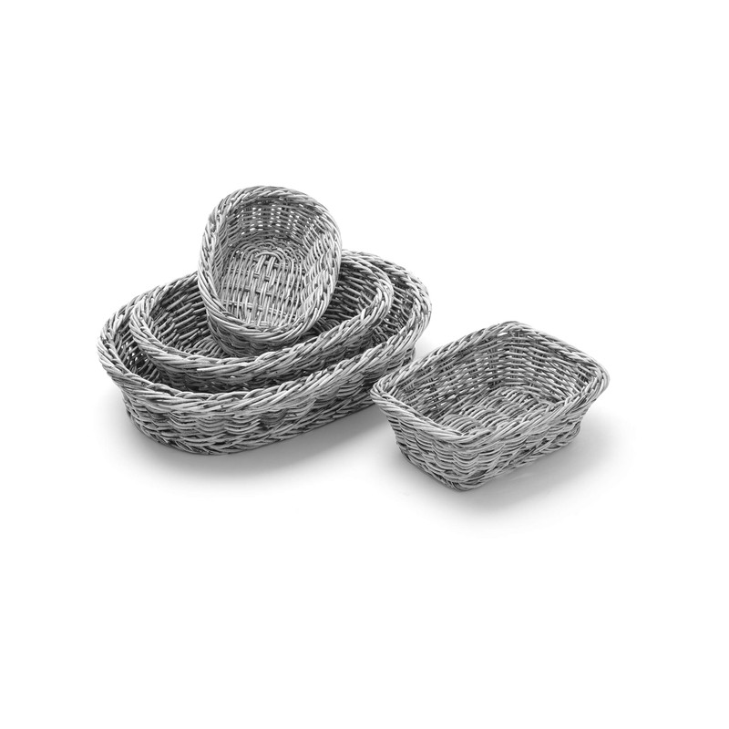 HENDI Oval Bread Basket, Bread Basket, Bread Basket, 190 x