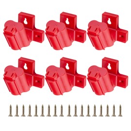 6 Packs Tool Holder Mount Compatible for Milwaukee 12V Drill Tool Hanger Power Tool Storage