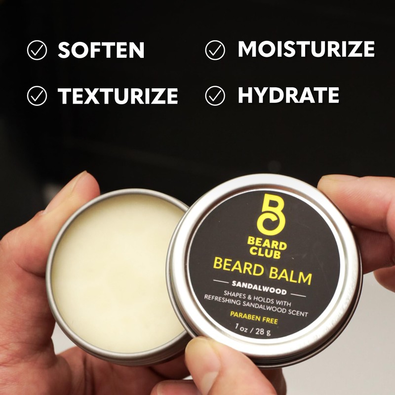 The Beard Club Enhanced Beard Growth Kit - Derma Roller,