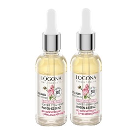 Logona Natural Two Phase Rose Essence Serum 30ml Set of 2 Vegan Moisture Elasticity Natural Face Serum / 로고나 내추럴 투페이즈 로즈 에센스 세럼 30ml 2개세트 비건 수분 탄력 천연 페이스세럼
