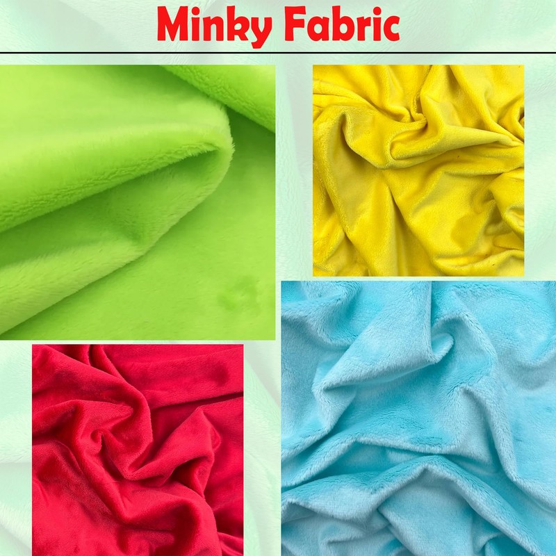 Barcelonetta | Minky Fabric | Plush, Super Soft, Cuddle |