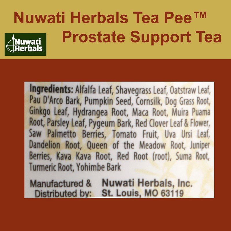 Tea Pee - Prostate Support Tea - Herbal Remedies from