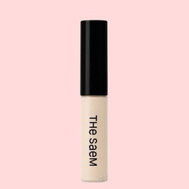 The Saem Cover Perfection Tip Concealer 01 Clear Beige, 1 ea / 더샘 커버 퍼펙션 팁 컨실러 01클리어베이지, 1개