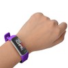 Smart Electronic Bracelet Heart Rate/Blood Pressure Detection Sport Wristband (Purple)