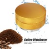 Height Adjustable Stainless Steel Coffee Power Tamper Distributor Leveler Tools