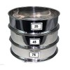 Aluminum Herbal Pollen Hash Extractor stackable sifter 25, 45, 75