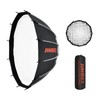 JINBEI 25.6"/65cm Deep Beauty Dish Softbox Quick Release Softbox with