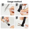 28 Pieces Caulking Tools, 14 Sizes, Stainless Steel Glue Gun