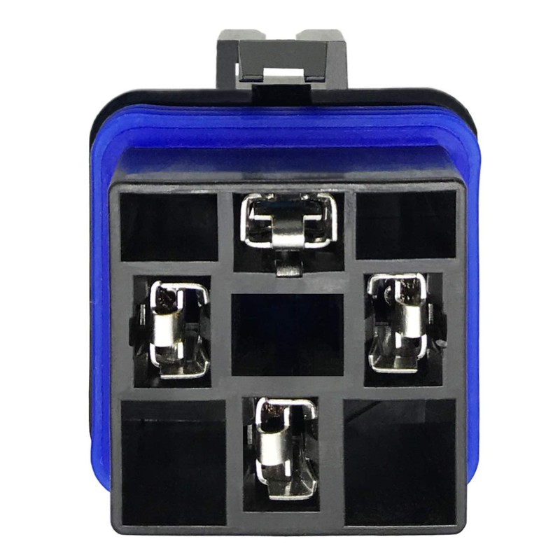 irhapsody 4-pin 40/30AMP 12V DC Waterproof Relay with Heavy-Duty Wires,
