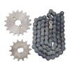 420 18T Front Engine Sprocket 420 60 Links Chain 14T