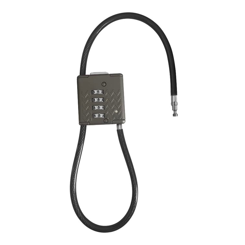SISAV Safety Lock 4 Digit Cable Combination Locks 19.6 inches