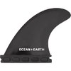 Ocean & Earth Polycarbonate Medium Black Thruster Single Tab -