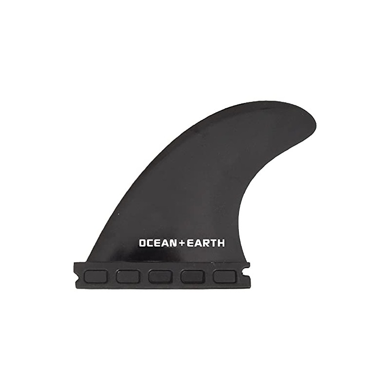 Ocean & Earth Polycarbonate Medium Black Thruster Single Tab -