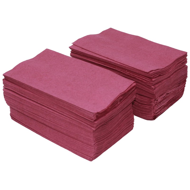 Burgundy Dinner Napkins | 2-Ply | 15" x 17" |