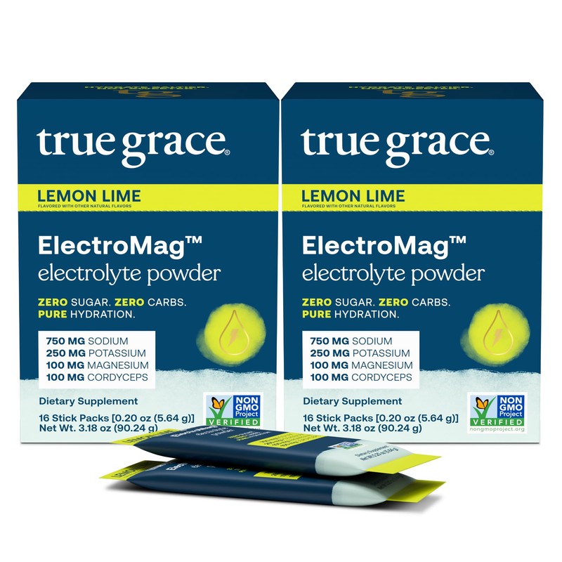 True Grace ElectroMag - 16 sobres (paquete de 2) -