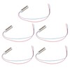 Miniature Vibration Motor Waterproof Motar 5V Iron Plastic 5pcs 14500RPM