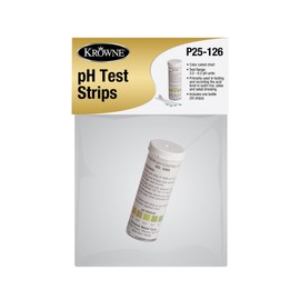 Krowne P25-126 pH Test Strips, Test Acidity (pH) Levels in Sushi ruce, Salsa & Salad Dressing, 50 Strips per Bottle, 1 Package
