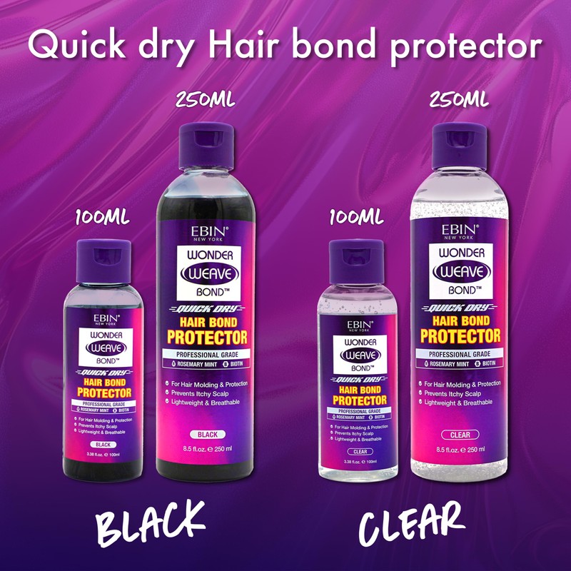 Wonder Weave Bond Hair Bond Protector - Clear 8.5 fl.oz(250ML)