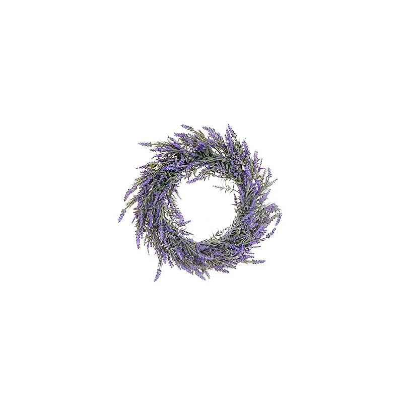 IH Casa Decor Artificial Lavender Wreath
