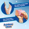 RAINBOW CLEAN Multilayered Microfiber Cleaning Pads – 2 Pack of