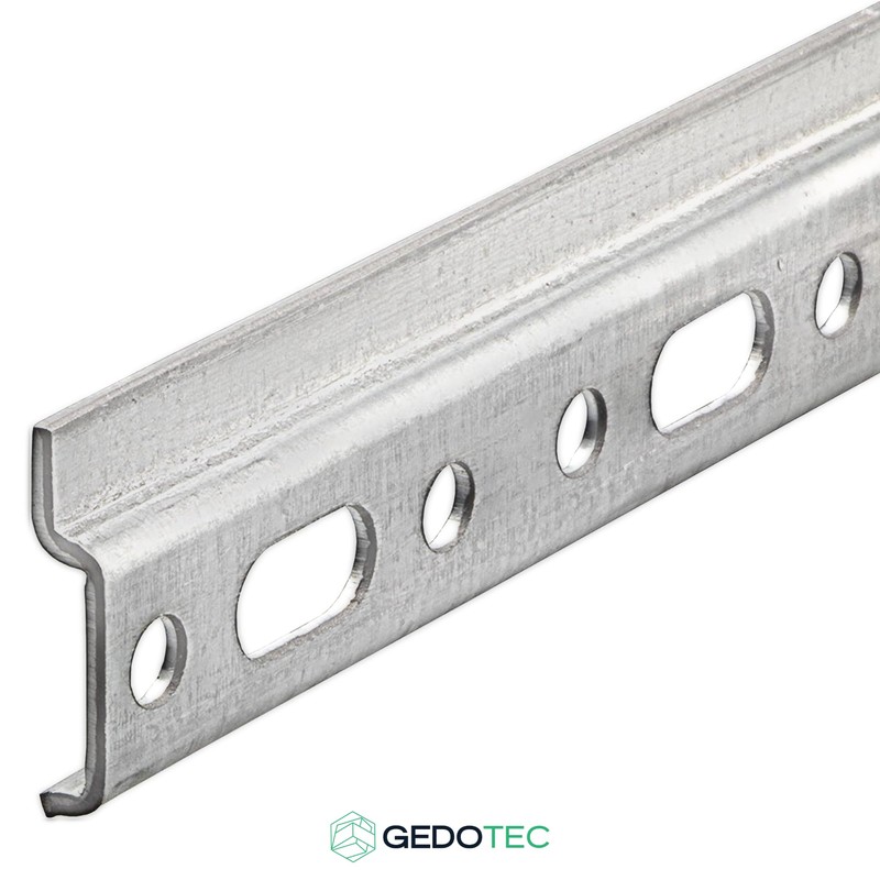 Gedotec Wall Rail Steel Mounting Rail Kitchen Wall Rail Upper