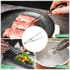 M METERXITY 5 Pcs Korean and Japanese BBQ Tongs 11.2