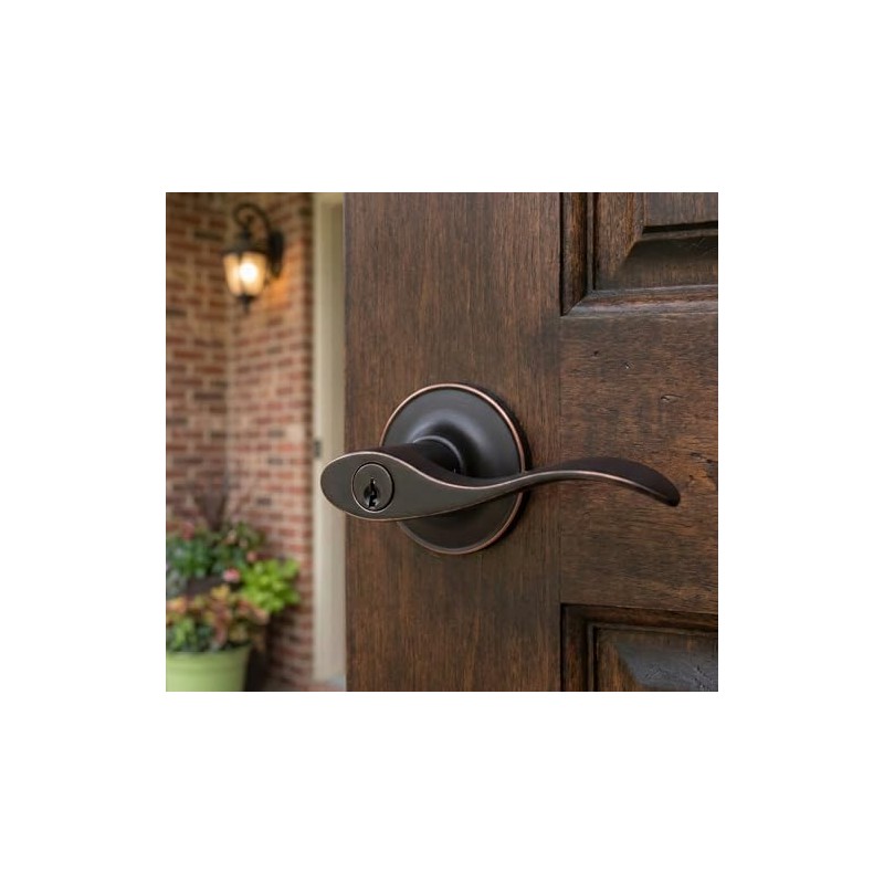 Designers Impressions 3 - Kingston Oil Rubbed Bronze Entry Lever