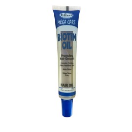 Difeel Mega Care Biotin Hair Oil, Growth, Shine & Volume, 1.5 fl oz, 4 Pack