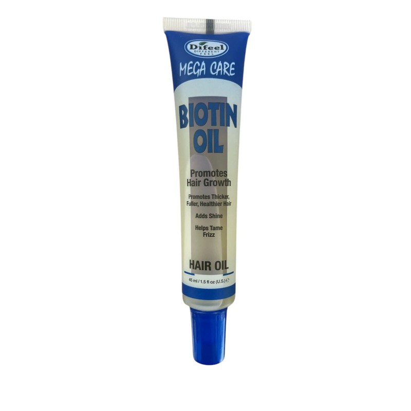 Difeel Mega Care Biotin Hair Oil, Growth, Shine & Volume,