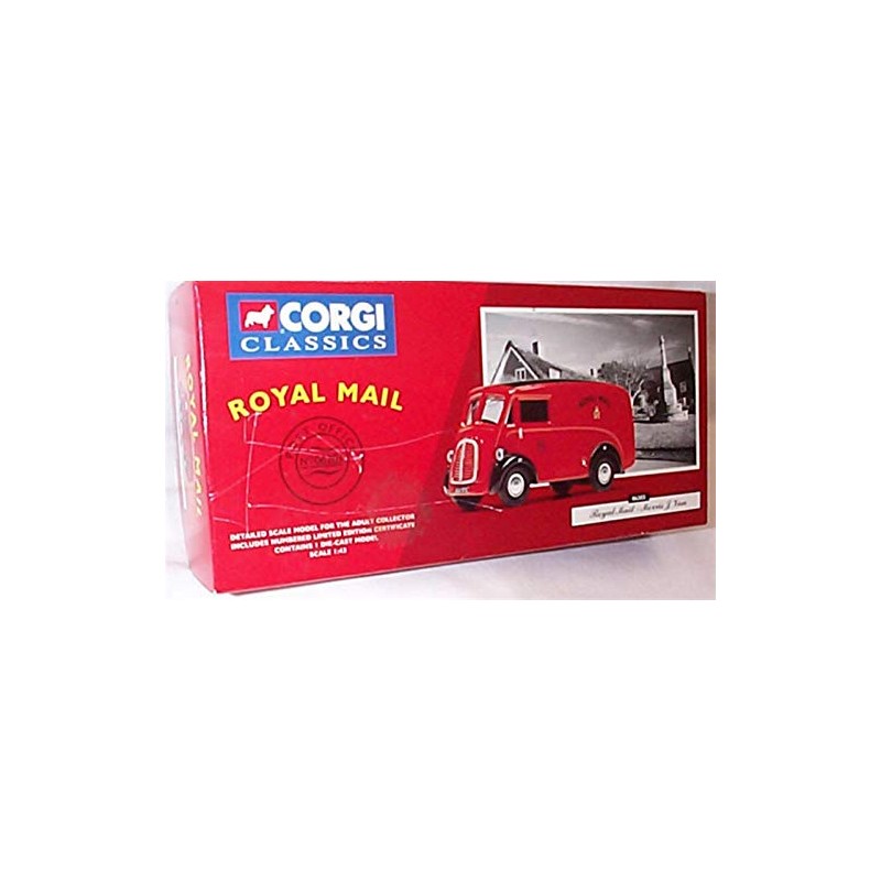 corgi classic red royal mail morris J van 1.43 scale