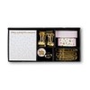 Metallics Stationery Set in Magnetic Tab Box