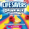 Lifesavers Singles to Go Powdered Drink Mix, Raspberry Lemonade, 6