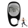 3D Step Counter Pedometer Step Counter Pedometer Hook Closure Step