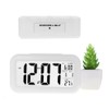 Cisixin LED Alarm Digital Clock Snooze Sensor Light Activated Backlight
