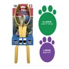 HDP Jawz for Pawz Dog Boots Color:Purple Size:Large Starter